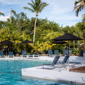 poolside