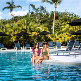 poolside