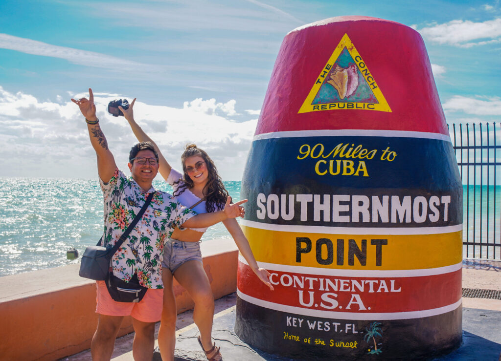 the southern most point in the continental usa